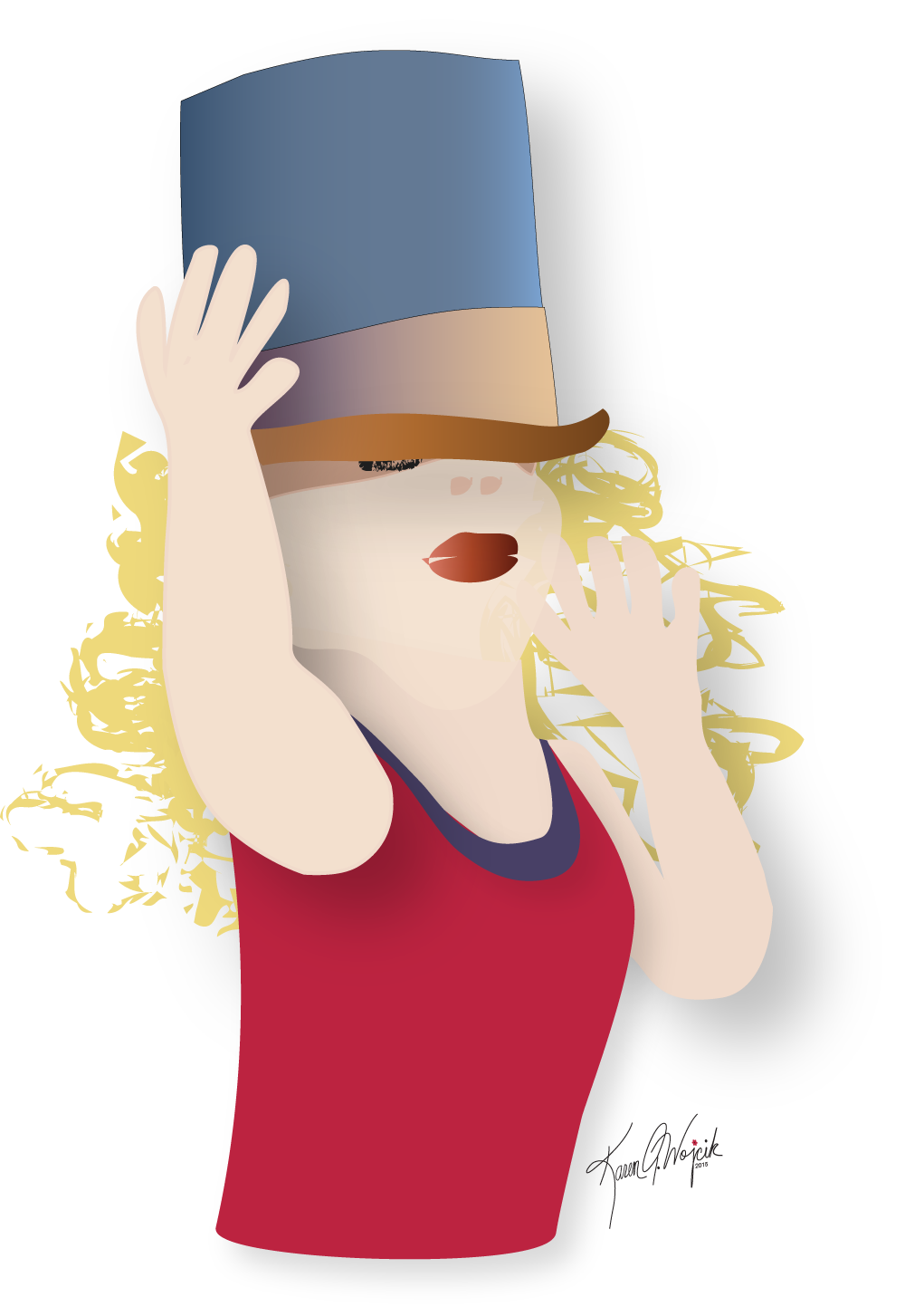 Top Hat Gal
